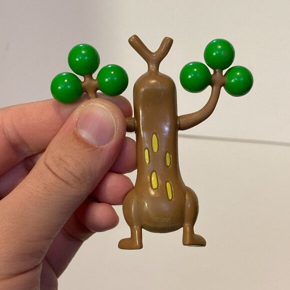 Pokémon Nintendo Sudowoodo Jakks 2007 Action Figure 3" Figurine Plastic Toy - Picture 3 of 12